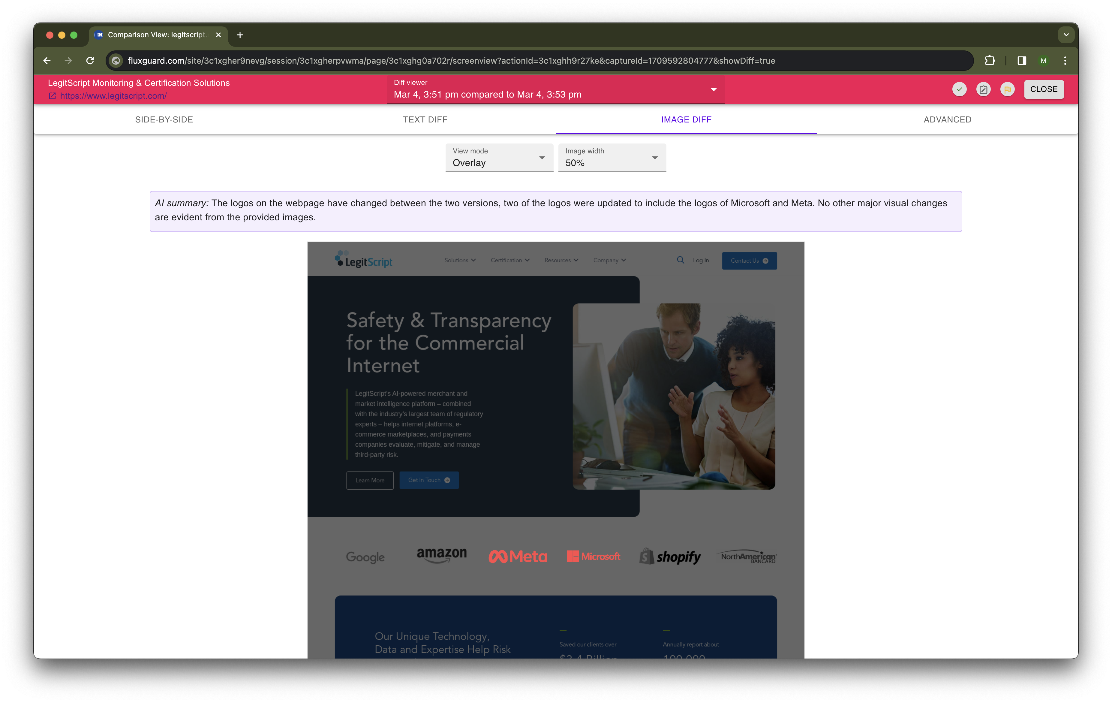AI Summarization of initial versions and changes.